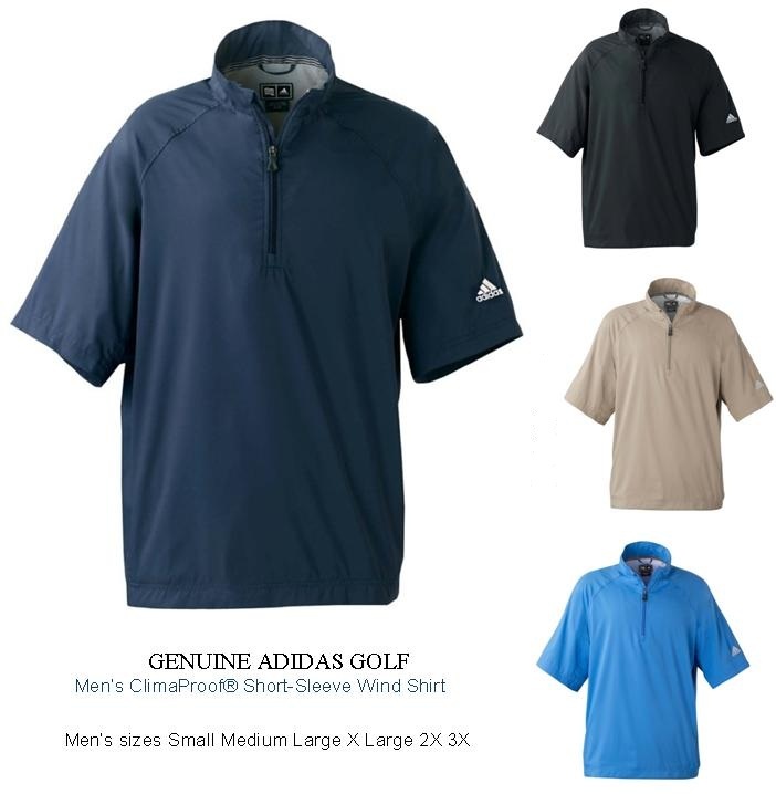 Short sleeve golf wind shirt clearance