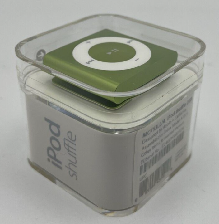 Apple iPod Shuffle 4th Generation 2GB - GREEN - MC753LL/A