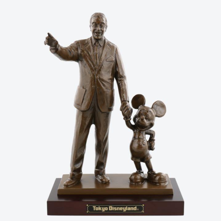 Tokyo Disneyland Exclusive 15th Anniversary Bronze Partners