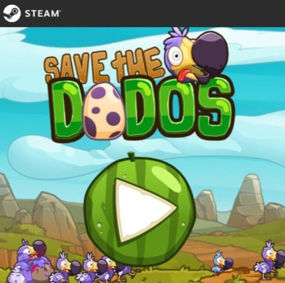 Save the Dodos - STEAM Code (No CD/DVD) - PC 2016 - Region FREE (puzzle game)