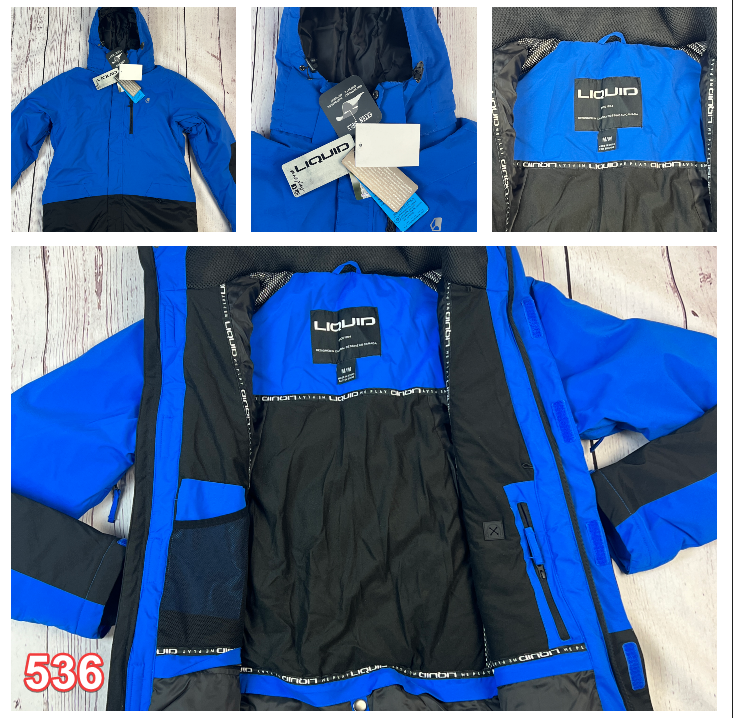 Liquid Men's Softshell Ski Jacket Snow Jacket Hooded Men Winter Jacket Coat M+XL