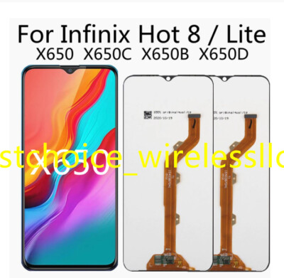 For Infinix Hot 8 X650C X650B X650D LCD Display Touch Screen Digitizer Assembly 