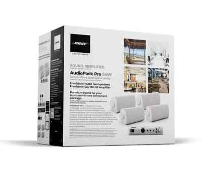 Bose Professional AudioPack Pro S4 Surface-Mount Audio System White