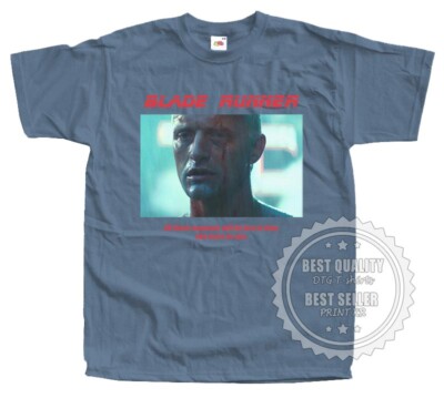 BLADE RUNNER v46 T-shirt Poster Roy Batty COLORS Shirt sizes S to 5XL