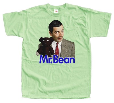 MR. BEAN V2 MOVIE POSTER DTG PRINT MEN T SHIRT ALL SIZES S-5XL
