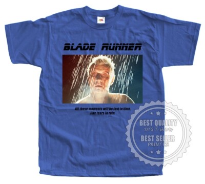 BLADE RUNNER v36 T-shirt Tee Roy Batty COLORS Black white sizes Shirt S to 5XL