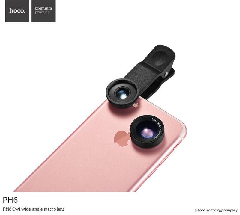 PH6 Universal Kamera Weitwinkel Objektiv Handy Linse für iPhone usw. Fischauge