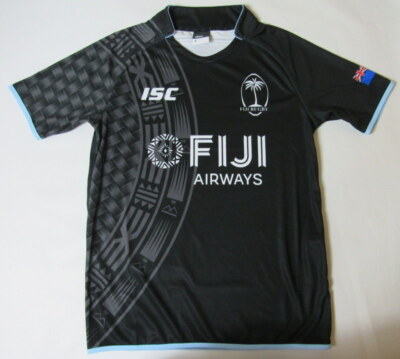ISC製 Fiji Rugby ジムショーツ S FIJI Rugby Sevens Union jersey shirt ISC 2018 The Palm