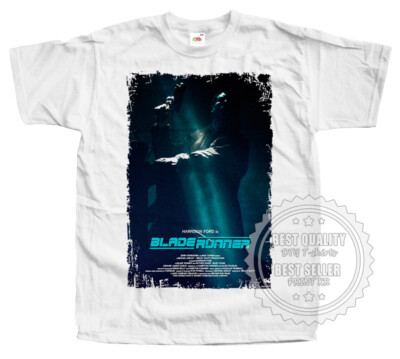 BLADE RUNNER v21 T-shirt Tee Movie poster WHITE Shirt all sizes S to 5XL