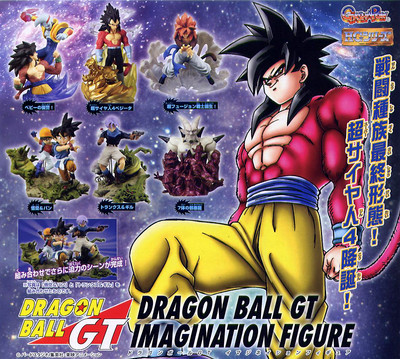 Bandai Dragonball Dragon ball Z Imagination Gashapon Figure