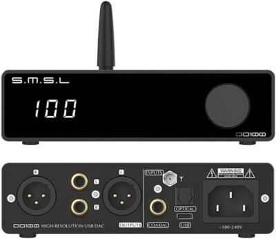 SMSL DO100 High Resolution DAC in Black