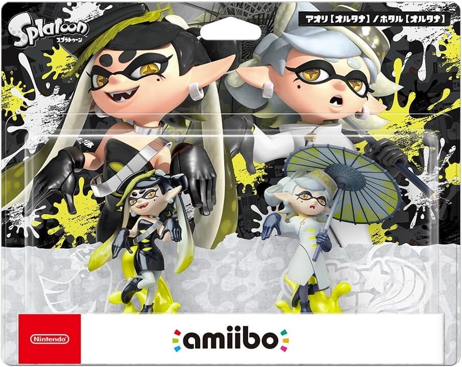 Nintendo amiibo Splatoon 3 Squid Sisters Alterna Callie