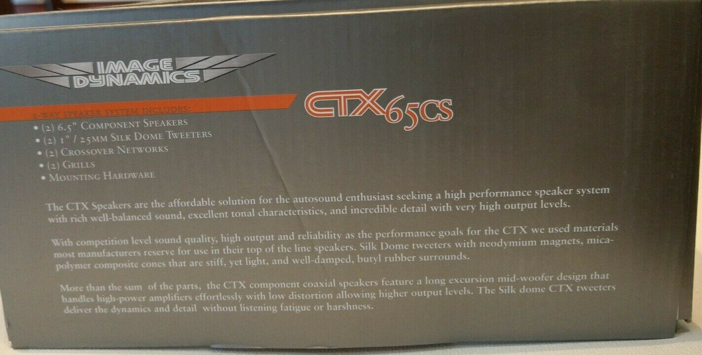 IMAGE DYNAMICS CTX65CS 6.5