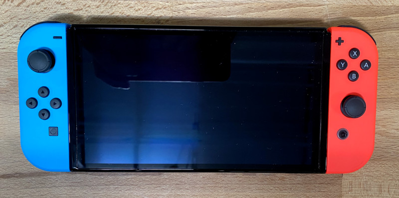 Nintendo Switch OLED - Neon Blue & Red - 64GB