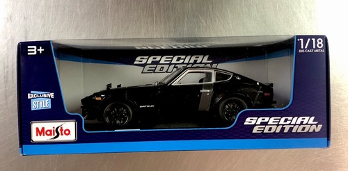 Maisto 1/18 ミニカー1971 Datsun 240Z 新品未開封 New MAISTO 1971 Datsun 240Z BLUE Special Limited Edition 1