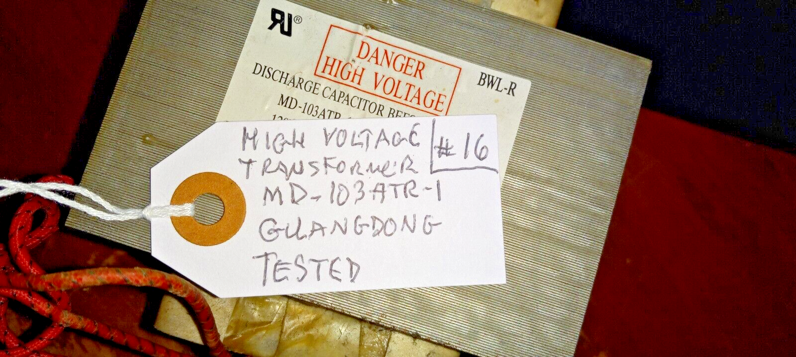 High Voltage Microwave Transformer Tested Good MD-103ATR-1 GUANGDONG  #16