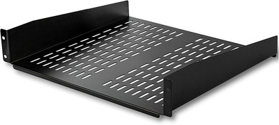 Startech.Com 2U Server Rack Shelf - Universal Vented Rack Mount Cantilever Tray 