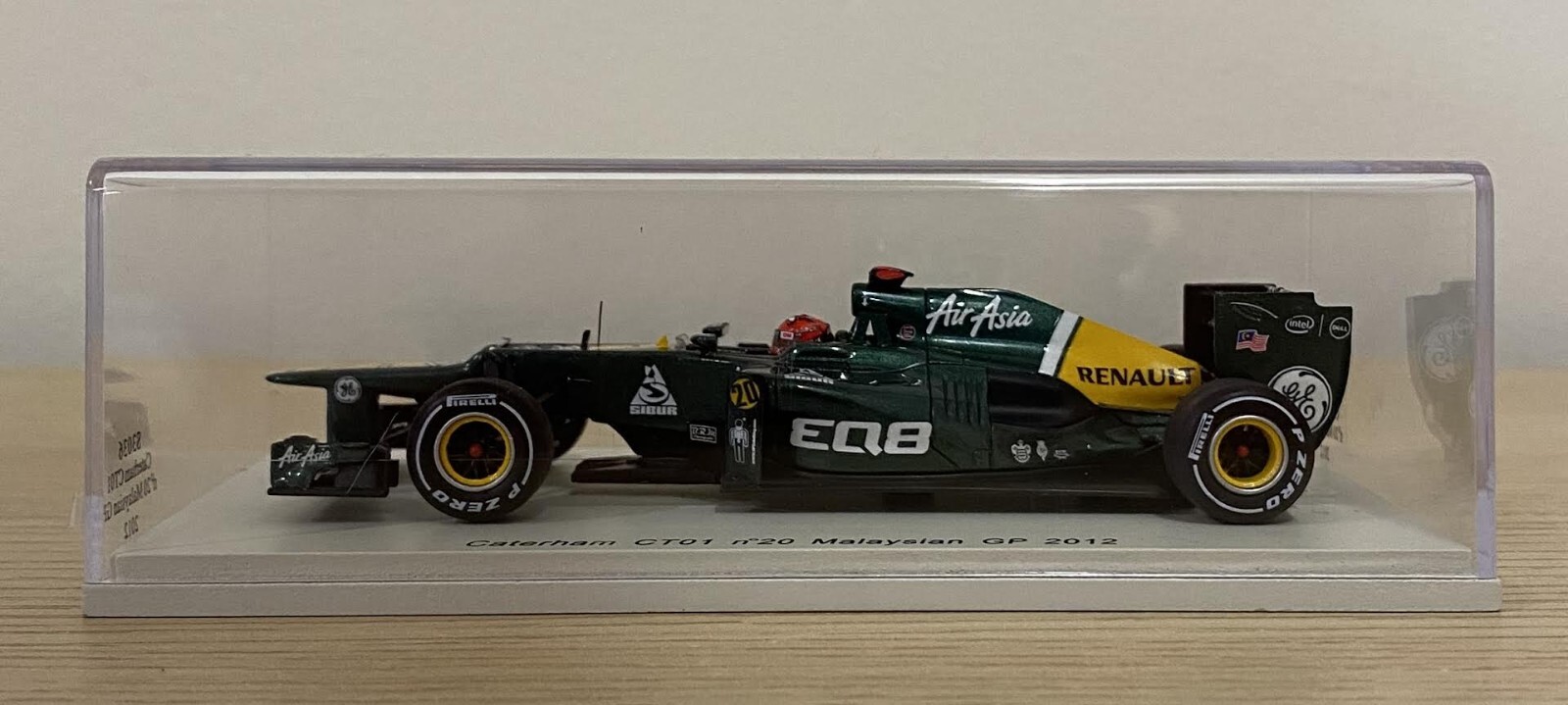SPARK Caterham Malaysian 2012 Kovalainen 1:43 / F1 SPARK Caterham Malaysian 2012 Kovalainen 1:43 / F1