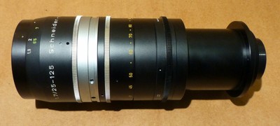 Schneider-Kreuznach 1:1.7, 25-125mm Variogon Vintage TV Camera Lens
