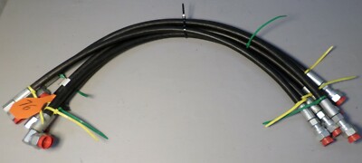QTY 1  AW33623  John Deere Hydraulic Hose 08 ORFS Fittings 34 inch long 3/8 Hose