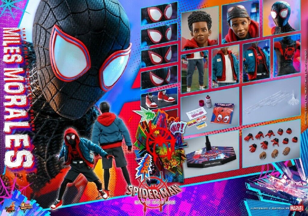 アメコミ hottoys Spider-Man Miles Morales Hot Toys - Spider-Man - Across The Spider-Verse - Miles G
