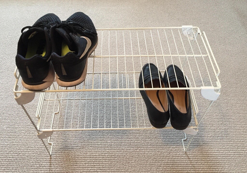 2 x IKEA White Stackable Shoe Racks in West Hampstead, London Gumtree