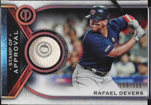2021 Topps Tribute - Rafael Devers #SOA-RD