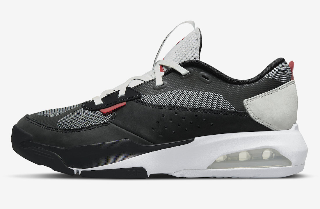 

Мужские кроссовки Nike Air Jordan 200E Black Smoke Grey University Red Fire DC9836-060 размер 10,5, Черный, Jordan Air 200E