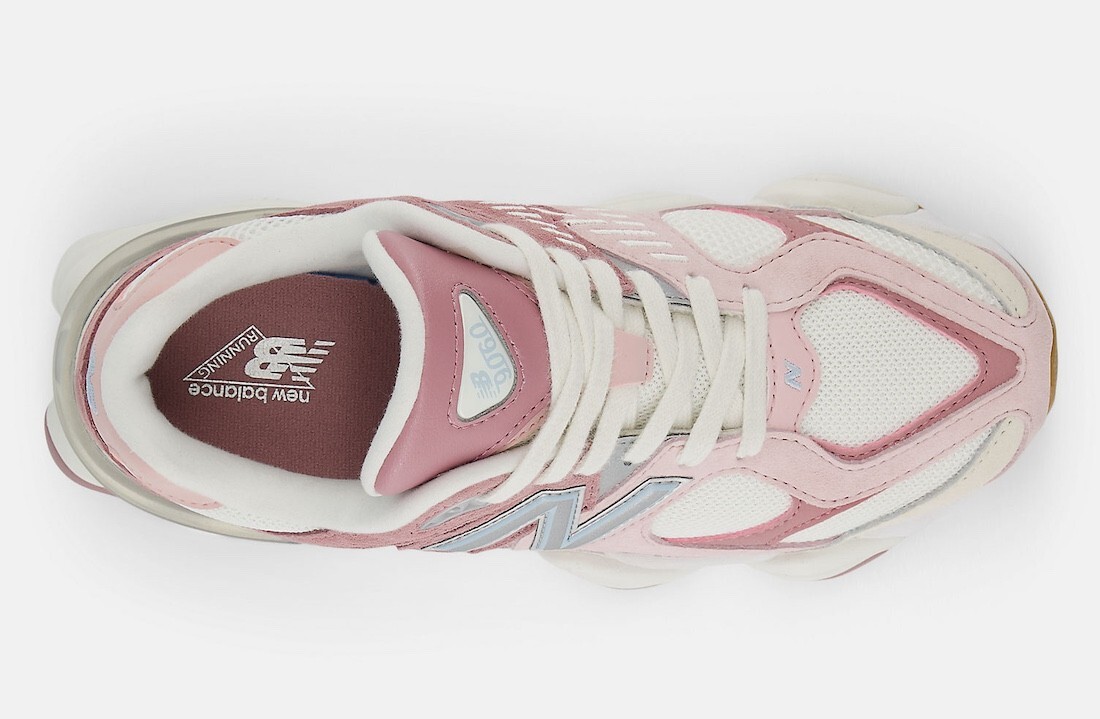 Pre-owned New Balance Balance 9060 Pink White U9060frl (womens)