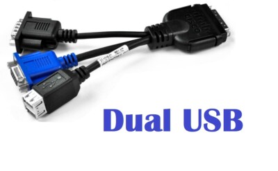 NEW Cisco 37-1016-01 UCS KVM Diagnostic Console Cable HP 409496-001 416003-001