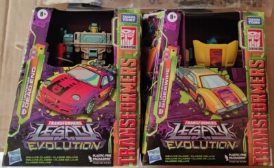 Transformers Legacy Evolution G2 Universe Dead End & Sideswipe IN HAND