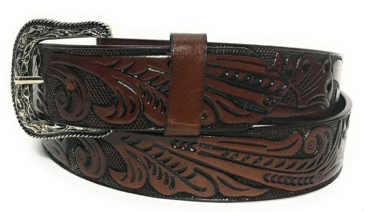 小物 RRL EMBOSSED GARRISON BELT FLORAL EMBOSSED GARRISON BELT | BELT | STORE | METAL JACKET