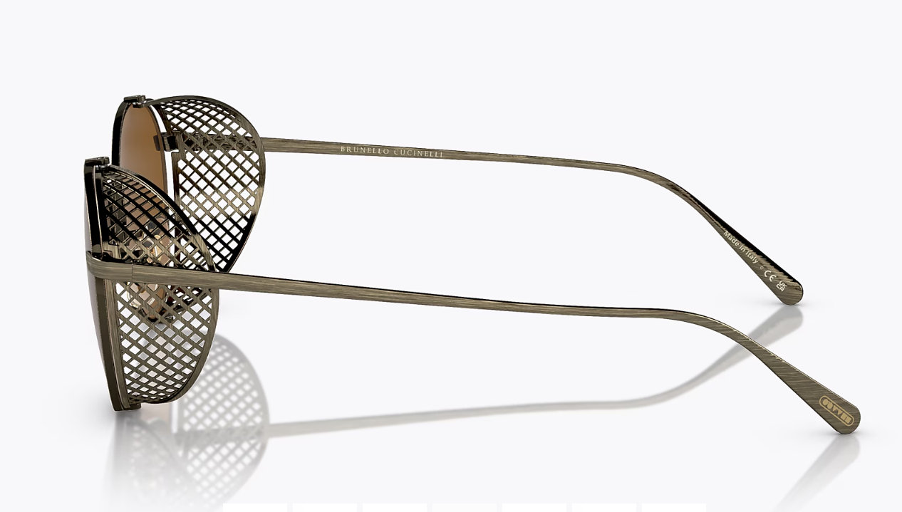 Pre-owned Oliver Peoples Brunello Cucinelli Collection Cesarino 50mm Msrp$799 Great Gift In G-15