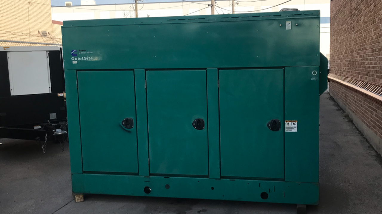 Cummins 100 kW  natural gas generator, Ford WSG-1068 engine - CSDG Stock # 2380