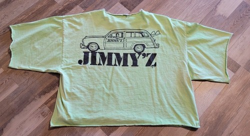 Vintage 80s JIMMY'Z Men's Woody Wagon Surf Skateboard 2-Side