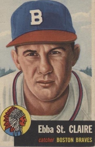 1953 Topps - Ebba St. Claire #91