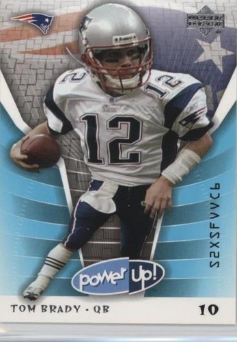 2004 Upper Deck Power Up! Tom Brady #58