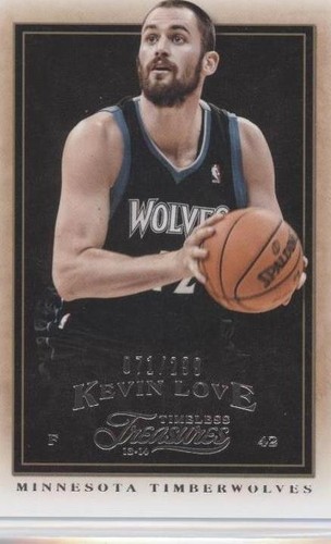 2013-14 Panini Timeless Treasures - Kevin Love #4