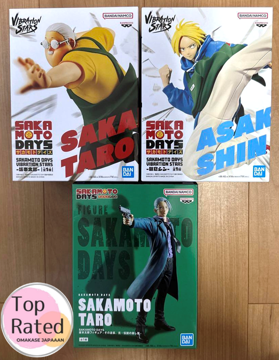 SAKAMOTO DAYS VIBRATION STARS Taro Sakamoto Shin Asakura Figure 3