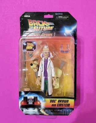 NECA Back To The Future Action Figures Doc Brown and Einstein