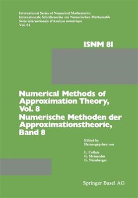 Numerical Methods of Approximation Theory / Numerische Methoden Der Approxima...