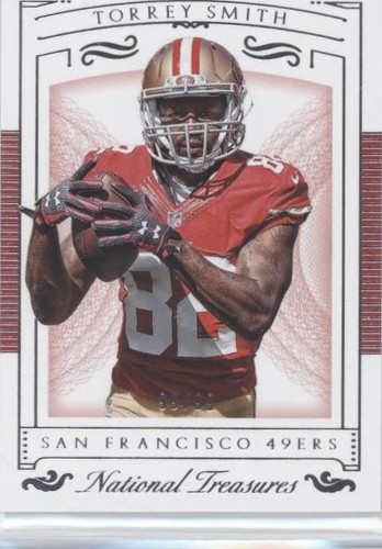2015 Panini National Treasures Torrey Smith #68