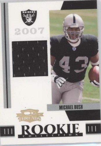 2007 Donruss Threads Michael Bush #RCM-28