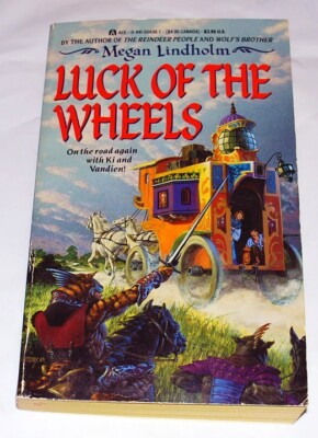 Megan Lindholm - Luck of the Wheels - Ace FIRST Edition - December 1989 - VG 