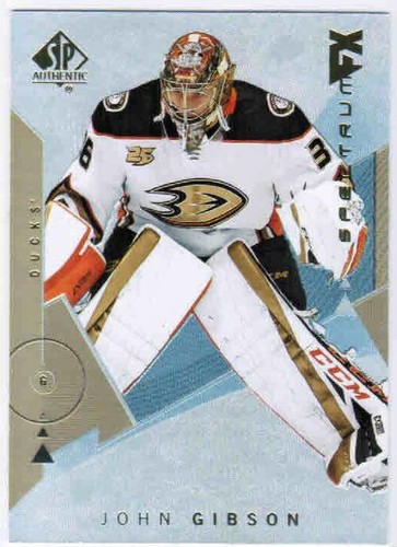 2018-19 SP Authentic - John Gibson #S-8