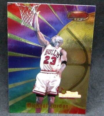 Michael jordan TOPPS パラレル　レア　ジョーダン 1992 Topps Stadium Club #1 MICHAEL JORDAN PSA 6 EX/MT