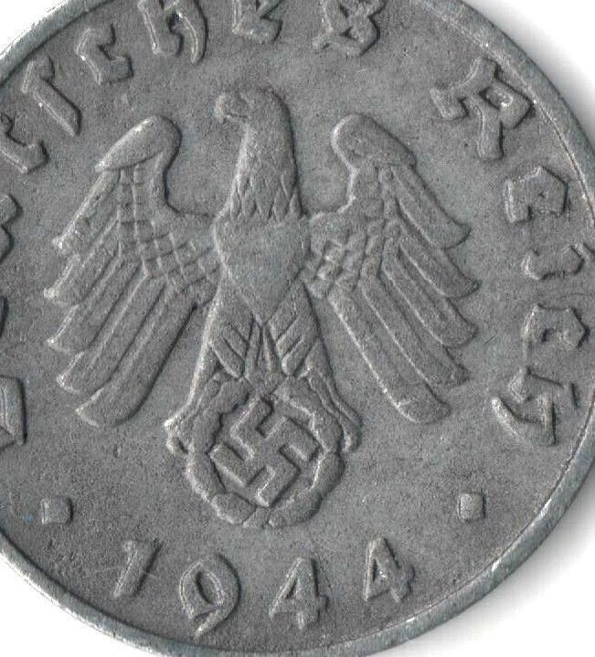 Rare Old Original WWII Germany War Coin Vintage German Collection Reichspfennig
