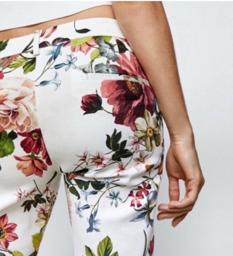 タグ付き FLOWER PRINT VELOUR PANTS 直近モデル Jean-Paul GAULTIER FEMME Printed Mesh Wrap Pants Multi-Color