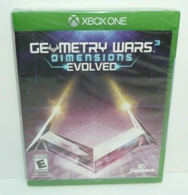 Geometry Wars 3 Dimensions Evolved Xbox One Video Game Sierra 100+ Levels 