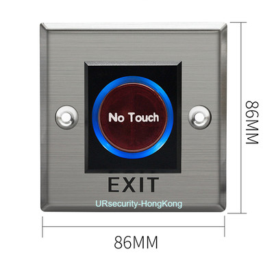 DC12V IR Touchless Door Exit Button NO-Touch Door Push Release Open Switch